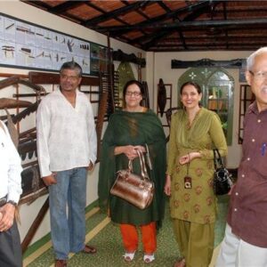 Dr. Surjit Patar, Prof. Naseem Shafai, Ms. Sukhvinder Amrit eminent poets visit Goa Chitra Museums